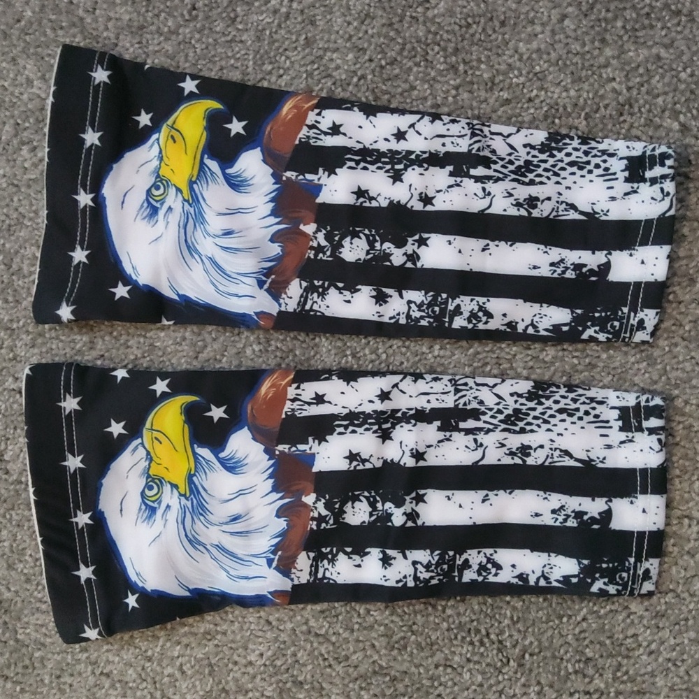 Eagle, Stars & Stripes Compression Leg Sleeves NWT